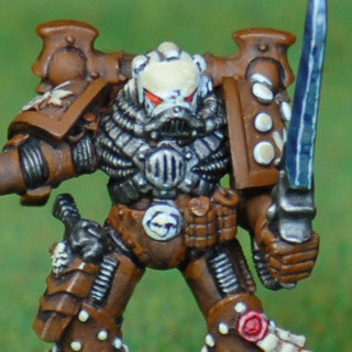 Space Marine Captain close-up
