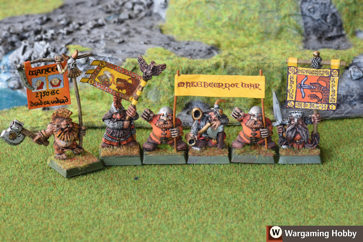 Dwarf standard bearers