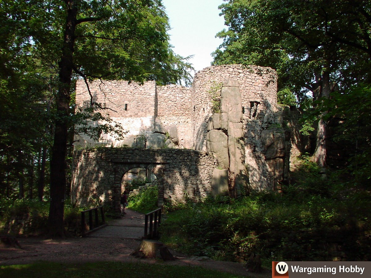 Overgrown Bolczów Castle