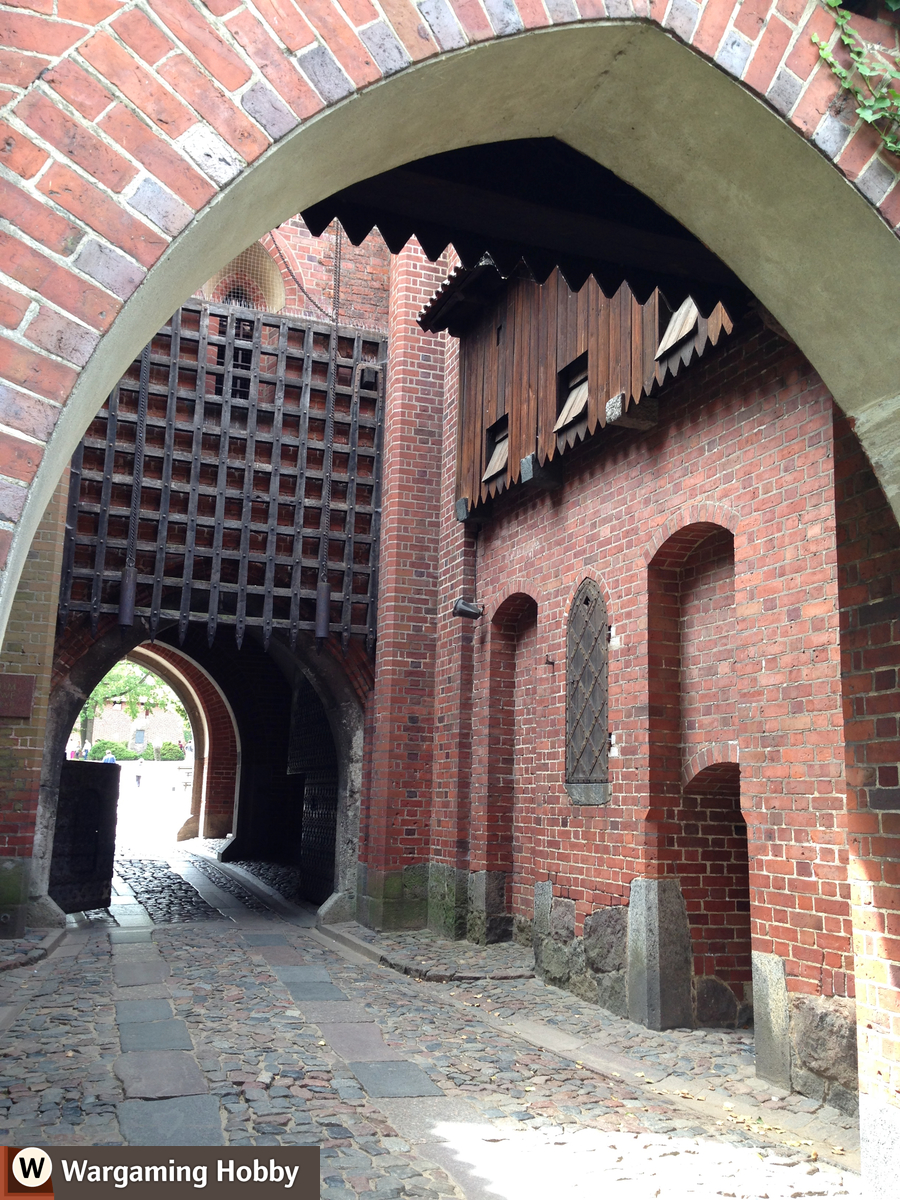 Malbork Castle (inside of the inner gate)