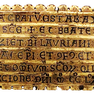 A church plaque made in Limoges, France, XIII century, National Museum in Warsaw