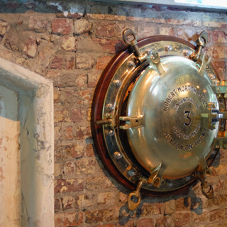 Industrial Terrain Inspiration: A Round Trapdoor in a Brewery