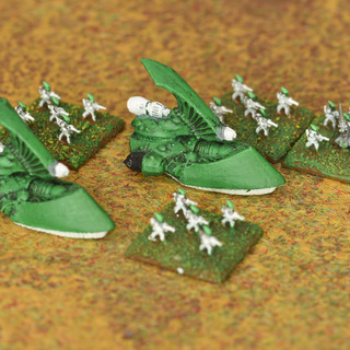 Original Epic Eldar guardians and Wave Serpents