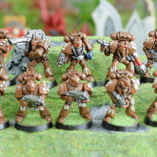 Rogue Trader era metal space marines