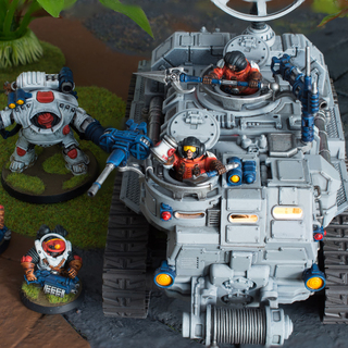 Necromunda Squats: converted vehicle crew