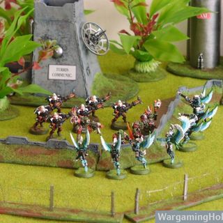 Fortifications are no match for the elusive Eldar!